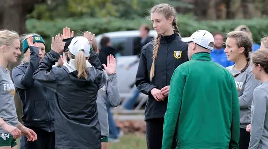 USF Huddle at NCAA Championships