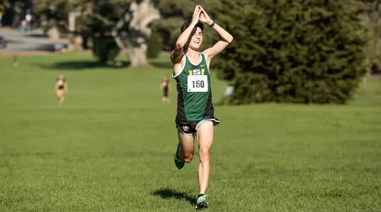 Alex Short Finishing Boise State Meet