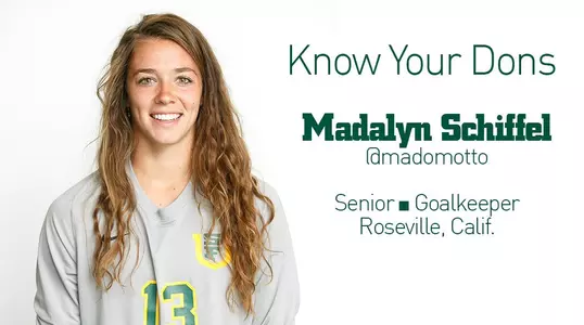 Know Your Dons - Madalyn Schiffel