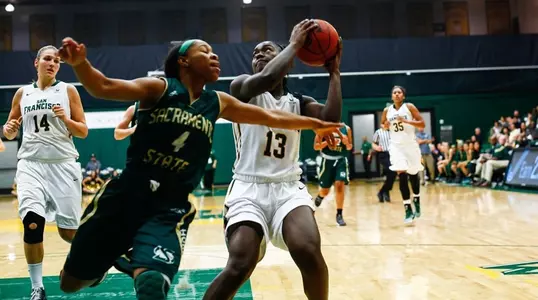 Nia Alexander vs. Sac State 2016-17