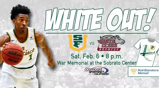 MBB vs. Santa Clara Preview Graphic