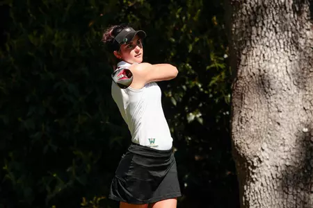 Clare Sorensen turned in the team's lowest score on the final day of the Silverado Showdown with a 75.