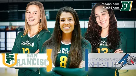 VB - USF 3, UNC-Asheville 1