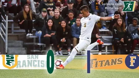 MSOC - Fullerton 1, USF 0