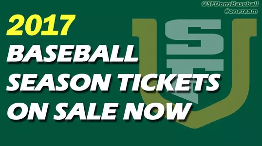 USF Dons Baseball Tickets