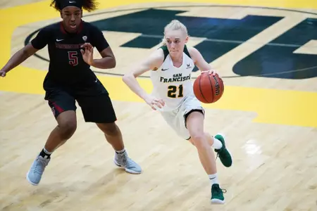 USF Dons Women's Basketball Anna Seilund