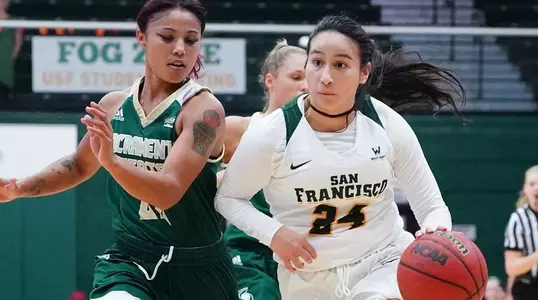 USF Dons Women's Basketball Veronica Preciado