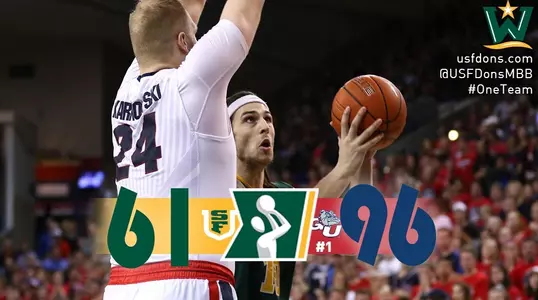 MBB - USF at Gonzaga