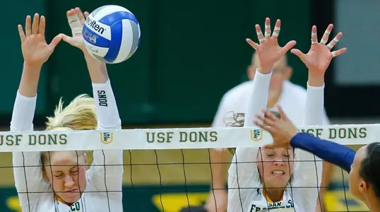 USF Women's Volleyball Block