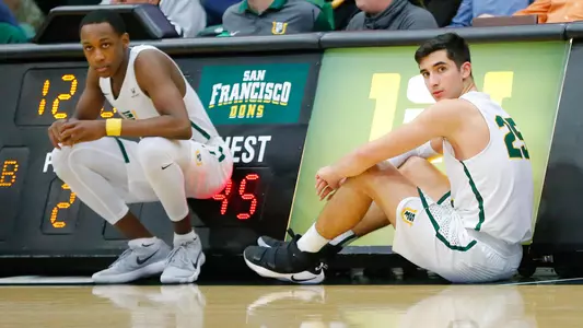 Jamaree-Bouyea-Jordan-Ratinho-USF-Dons-Mens-Basketball