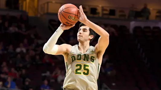Jordan-Ratinho-USF-Dons-Mens-Basketball-3-point-field-goal
