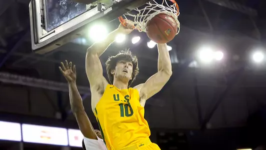 Matt-McCarthy-USF-Dons-Mens-Basketball-dunk-vs-Buffalo