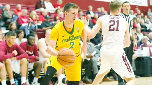 Frankie-Ferrari-USF-Dons-Men's-Basketball-at-Pacific