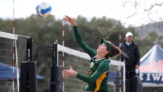 USF Beach Volleyball Erica Ronda Spike