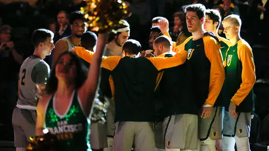 USF-Dons-Men's-Basketball-pregame-vs-Campbell-CBI