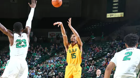 Nate-Renfro-USF-Dons-Men's-Basketball-vs-North-Texas-CBI-jumpshot