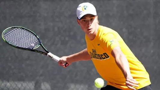 Oliver Poysti USF men's tennis