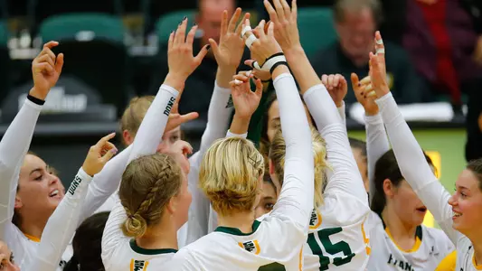 USF Dons Volleyball Huddle