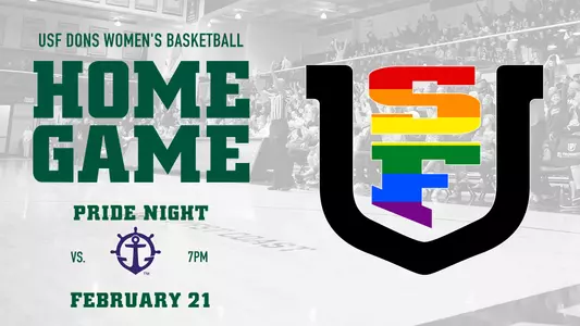 2018-19 WBB "Pride Night" promo graphic