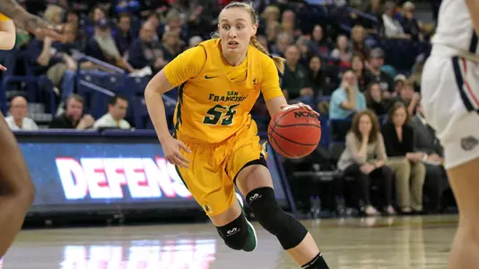 Abby Rathbun at Gonzaga 1-24-19