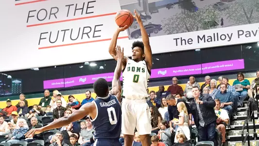 Khalil Shabazz shoots against Yale