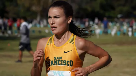 Aoibhe Richardson at 2019 WCC Championships 11-1-2019