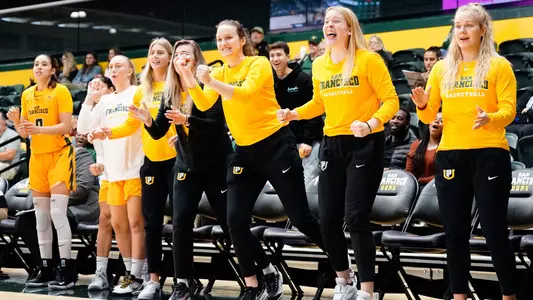 Bench Celebration vs CSUN 11-16-2019