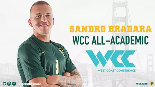 Sandro-Bradaro-USF-Dons-Mens-Soccer-WCC-All-Academic
