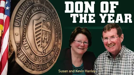 Kevin and Susan Hanley 2020 Don of the Year