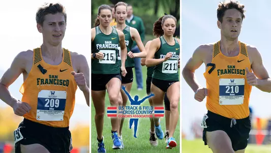 Olley, Rowe USF Women's XC 2018 USTFCCCA All-Academic Awards