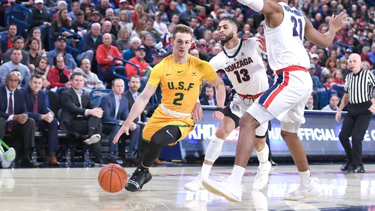 Frankie-Ferrari-USF-Dons-Men's-Basketball-at-Gonzaga