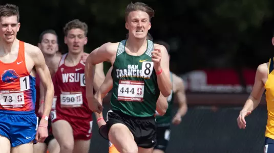 Hugh Nicklason at Stanford Invitational 3-29-2019