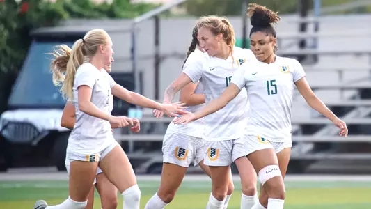 WSOC Celebrates a goal