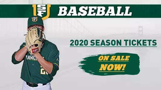 USF Baseball 2020 Season Tickets Graphic