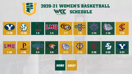 2020-21 WBB Schedule