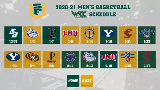 2020-21 MBB WCC Schedule