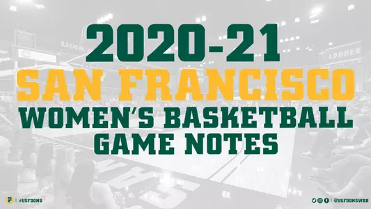 WBB Game Notes 2020-21