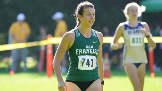 Anna Tait at USF Invitational 8-31-2019