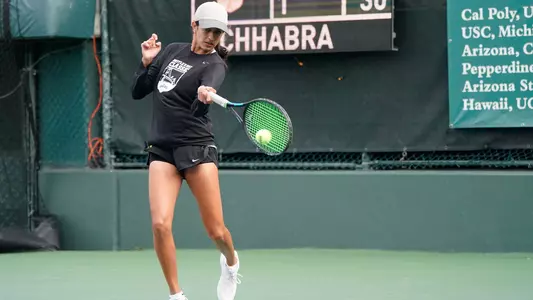 Simran Chhabra Action Shot