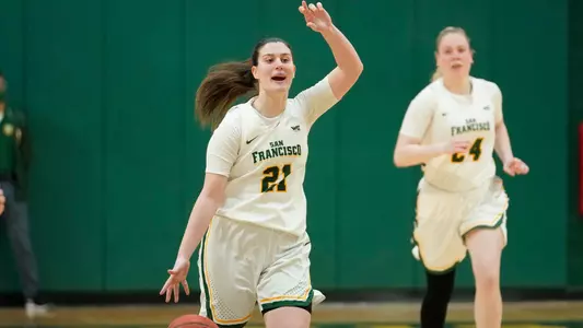 Ioanna Krimili and Lucija Kostic Action Shot