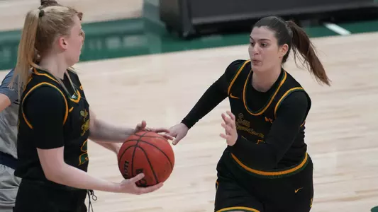 Ioanna Krimili and Lucija Kostic Action Shot