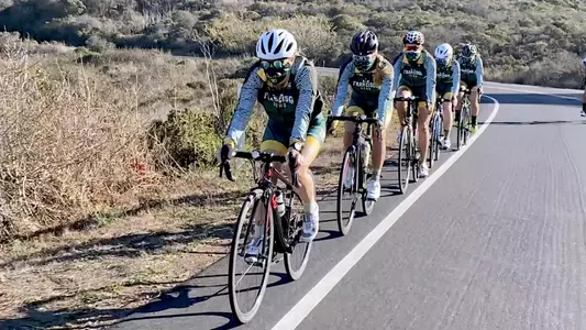 Biking with the Dons