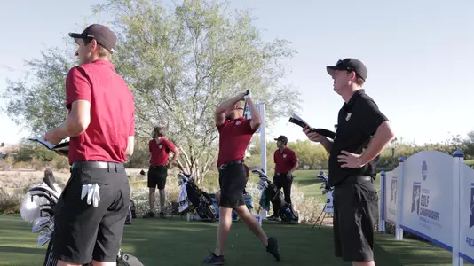 NCAA Men's Golf Practice Round