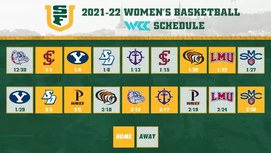 2021-22 WCC WBB schedule graphic