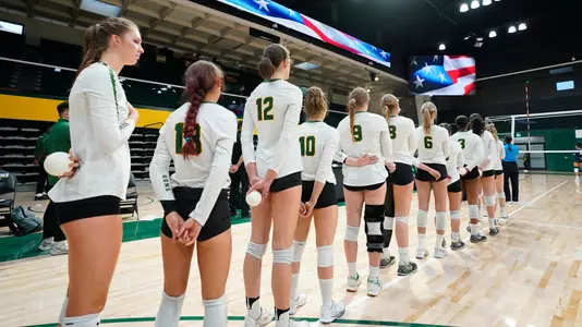 VB Lineup vs. Utah State