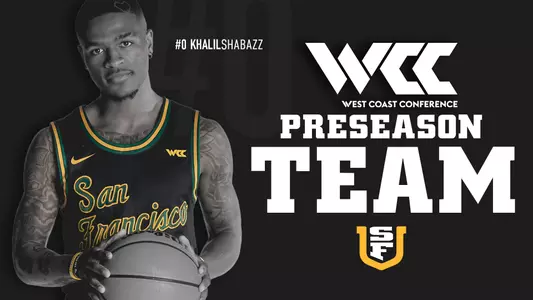 Khalil Shabazz Preseason All-WCC 2022-23
