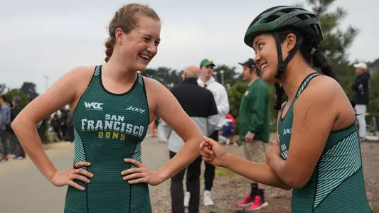 Juliette + Kira Post Race
