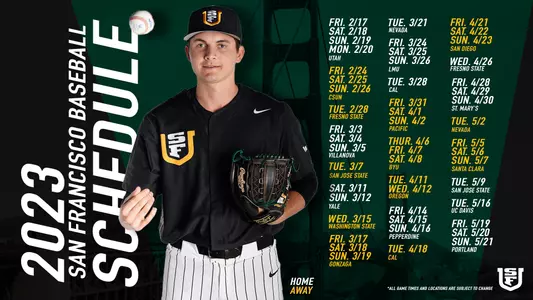 USF Baseball Schedule 2023