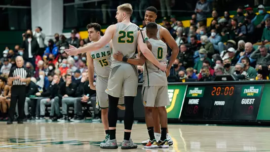 MBB Huddle vs. Gonzaga