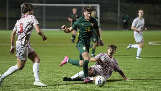 Zane Alafranji kicking the ball